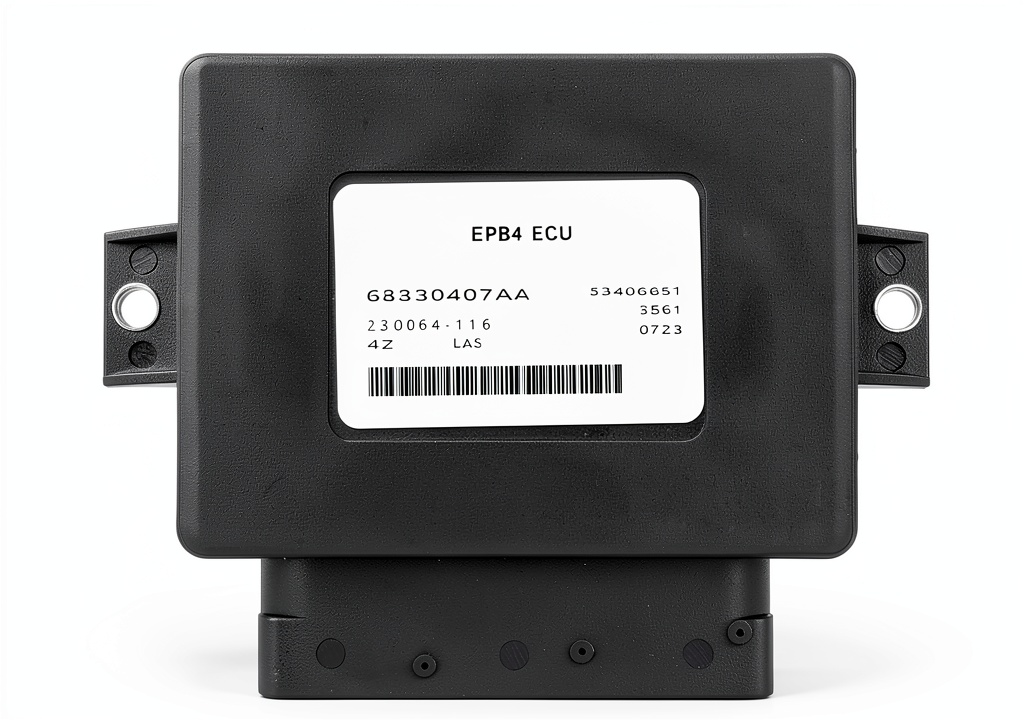 Dasbecan parking brake module installed in a Jeep Cherokee