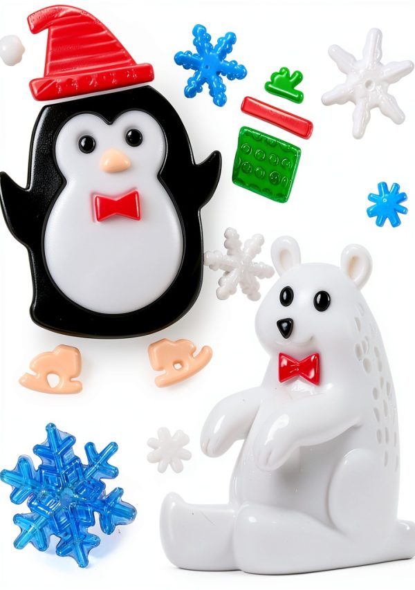Christmas Gel Window Clings Multicolor RCNDJE Home Decor-4