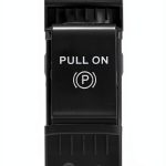 RuiWen Parking Brake Switch Silver Push Button-0