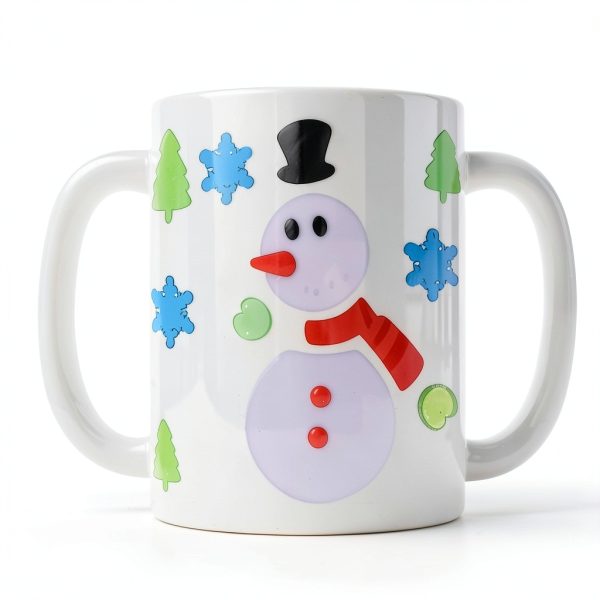 Christmas Gel Window Clings Multicolor RCNDJE Home Decor-2