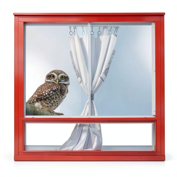 Owl Window Stickers ROLY BEE Vinyl Material Kids Room-3