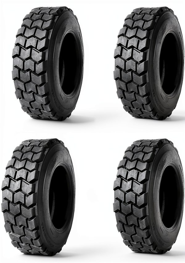 HORSESHOE Skid Steer Tires 16 Ply H Load Universal Fit-0