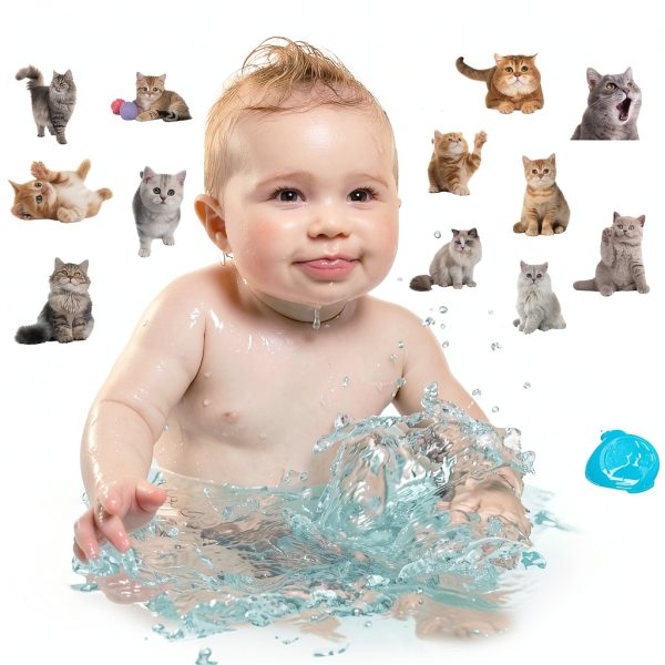 Cat Window Clings for Kids by SKEPHWSKA Cartoon Stickers-4