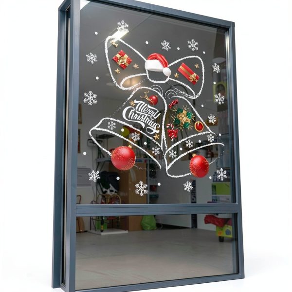 RUIYDZ Christmas Window Stickers Waterproof-4