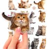 Cat Window Clings for Kids by SKEPHWSKA Cartoon Stickers-3