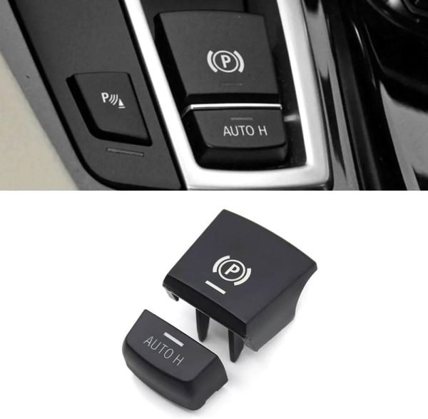 BMW Parking Brake Switch Old Model Black-0