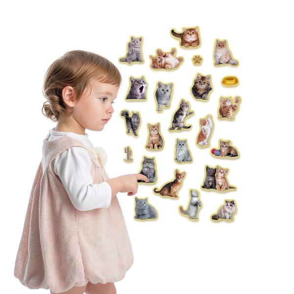 Cat Window Clings for Kids by SKEPHWSKA Cartoon Stickers-6