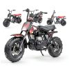 RZEOZU Mini Bike Gas Tank Stainless Steel-5