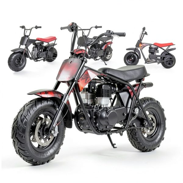 RZEOZU Mini Bike Gas Tank Stainless Steel-5