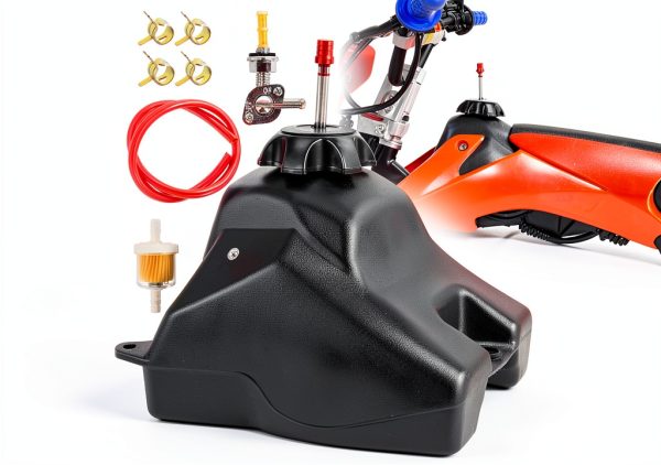 RUTU 3.5L ABS Plastic Gas Tank for CRF50 XR50 and Similar Bikes-0