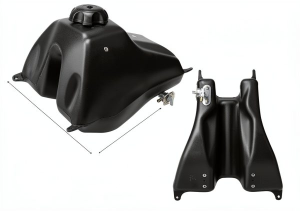 PEGSTREAMLINER 1.5gal Gas Tank with Valve & Petcock for Honda CRF70-2