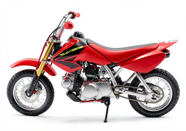 RUTU 3.5L ABS Plastic Gas Tank for CRF50 XR50 and Similar Bikes-5